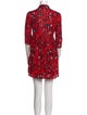BA&SH Printed Mini Dress