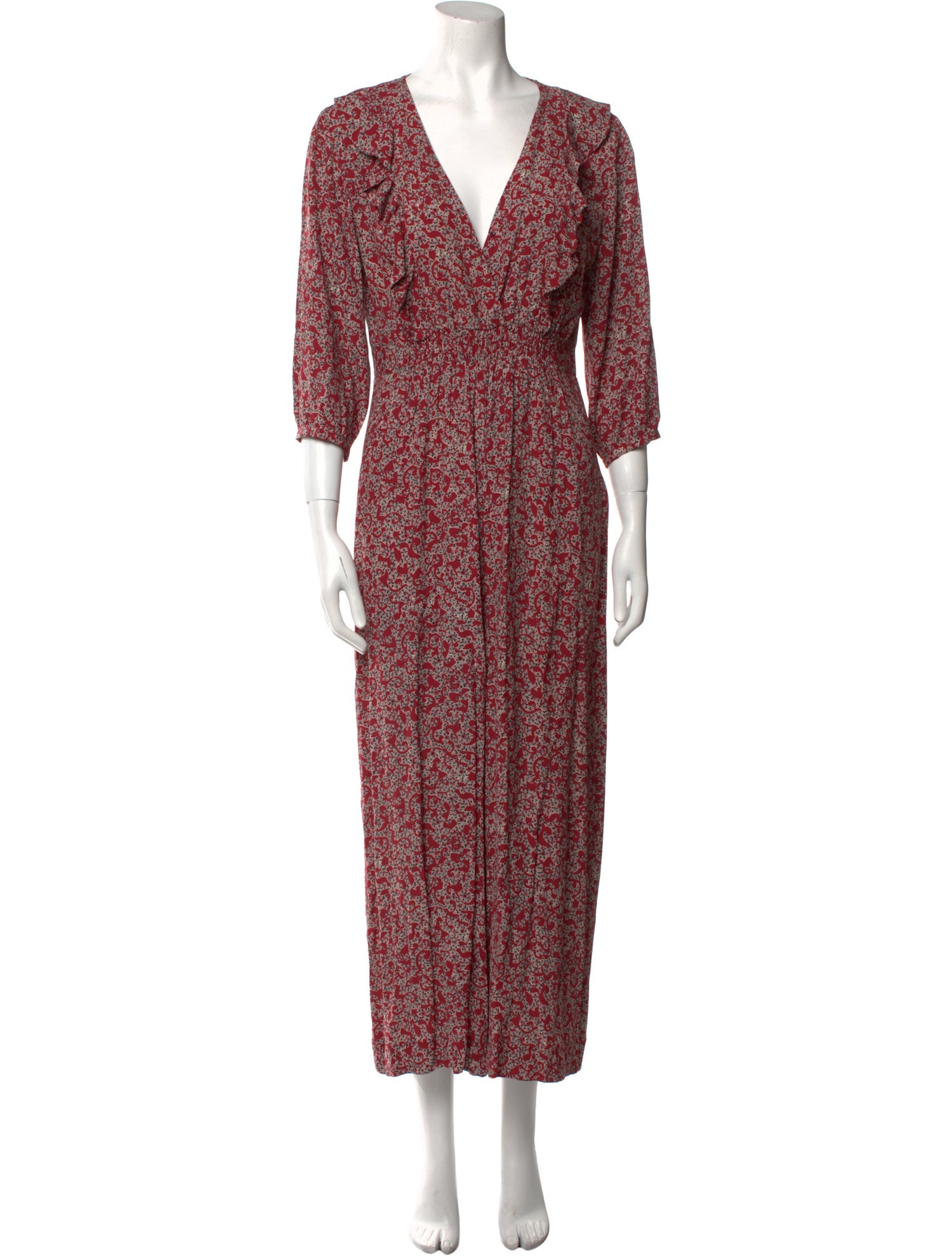 BA&SH Plunge Neckline Jumpsuit