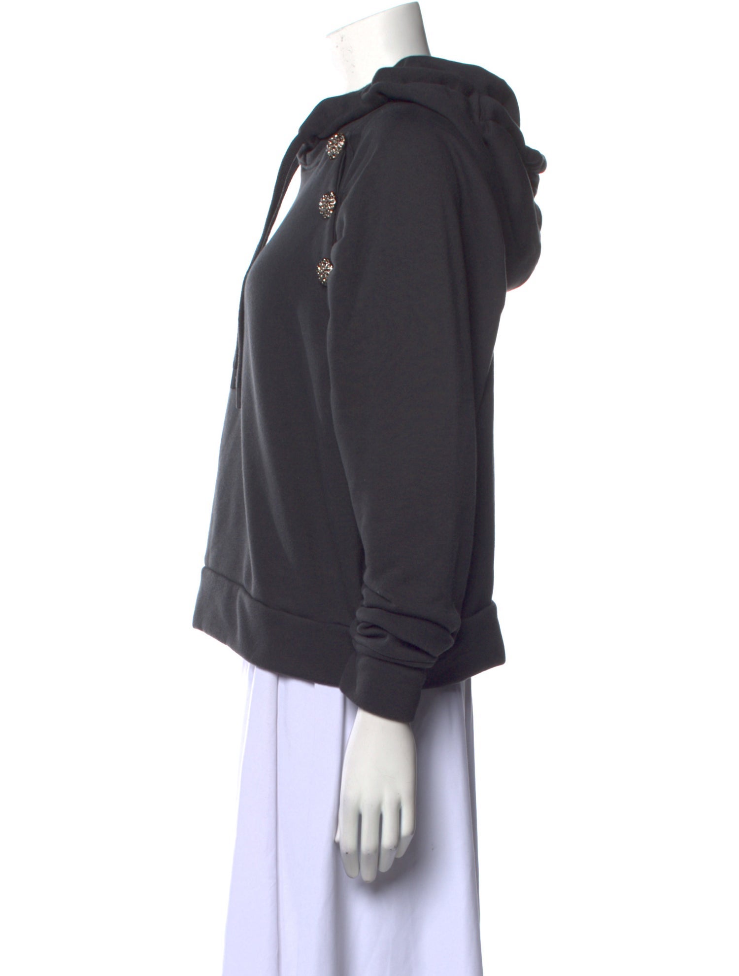 BA&SH Crew Neck Long Sleeve Sweatshirt