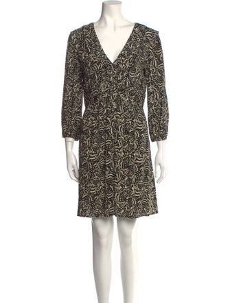 BA&SH Printed Mini Dress