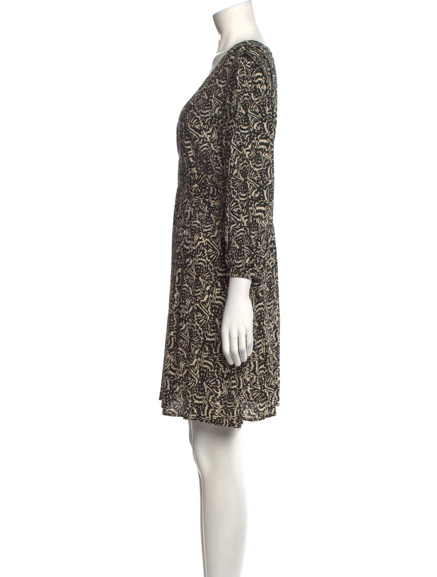 BA&SH Printed Mini Dress