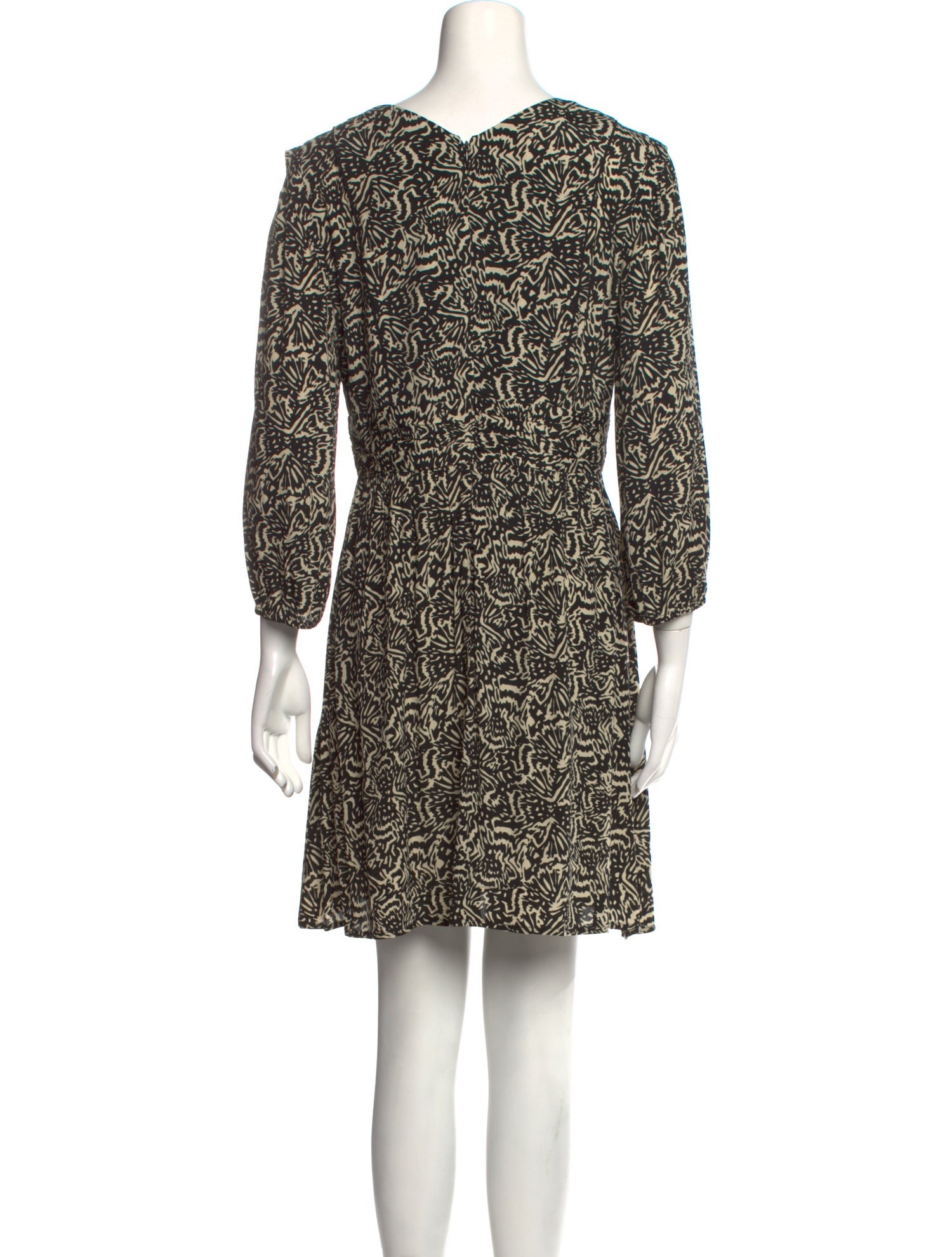 BA&SH Printed Mini Dress