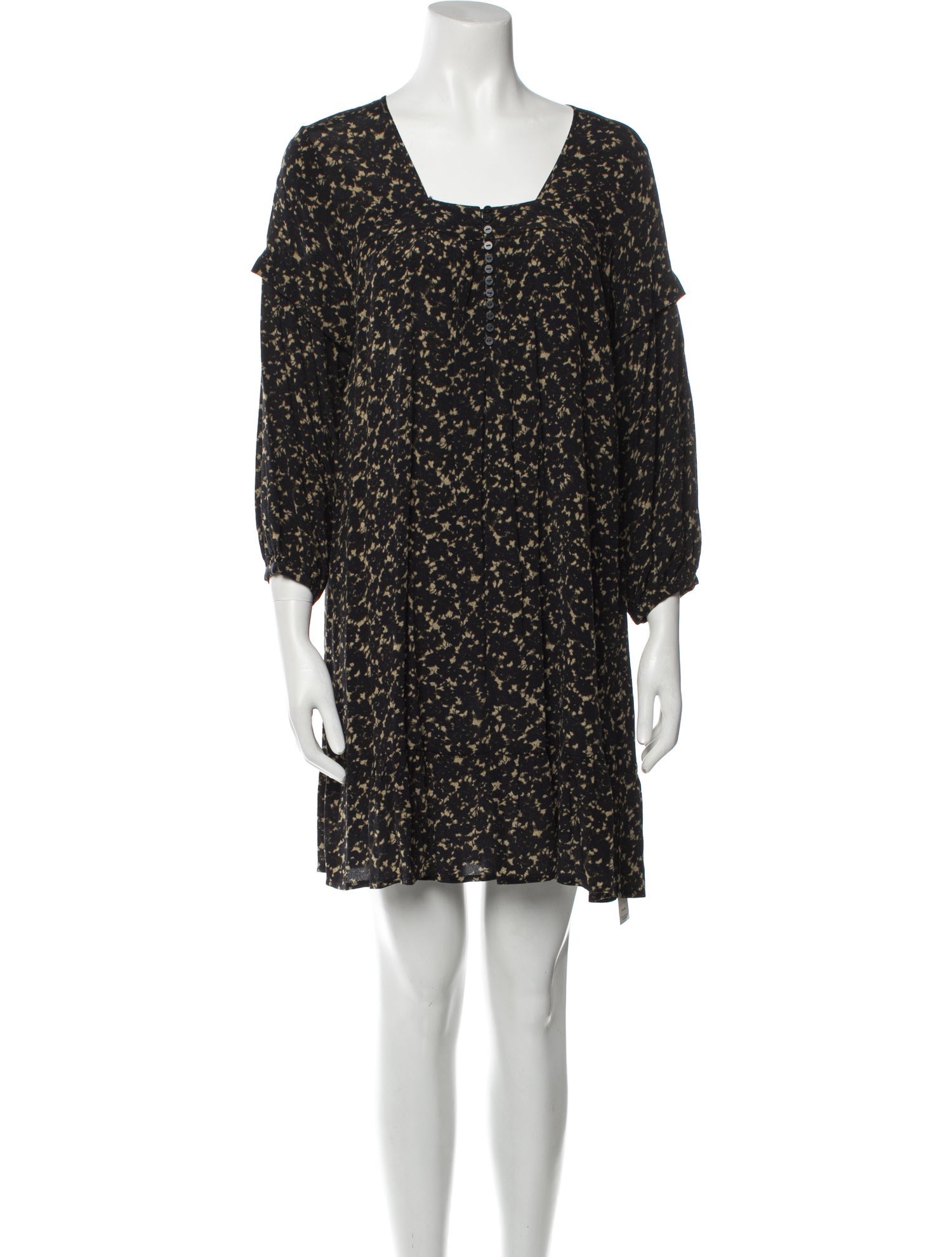 BA&SH Floral Print Mini Dress w/ Tags