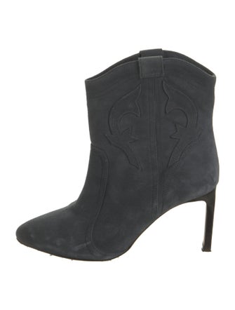 BA&SH Suede Western Boots