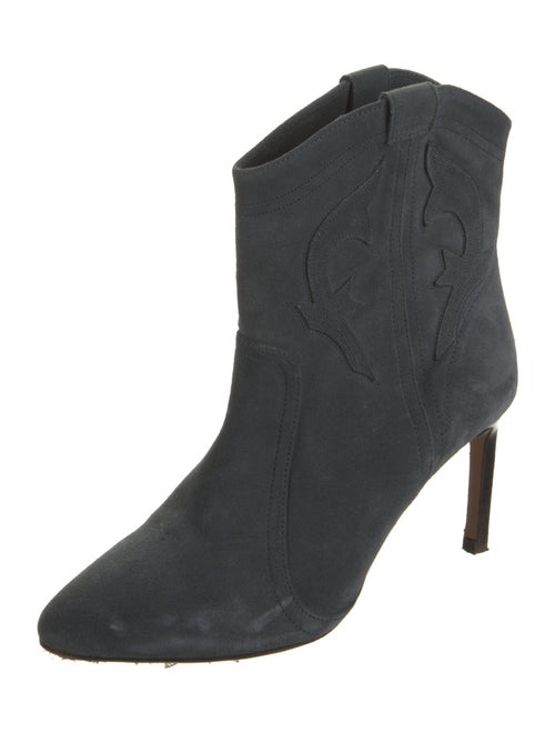 BA&SH Suede Western Boots