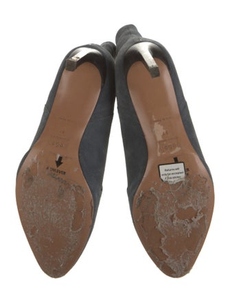 BA&SH Suede Western Boots