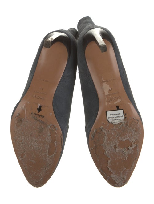 BA&SH Suede Western Boots