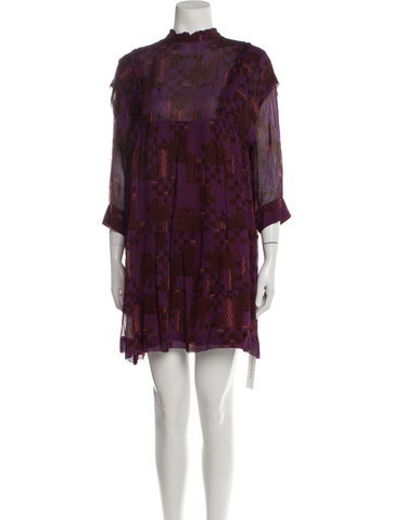 Ba&Sh Dresses Floral Print Mini Dress US 8 | M