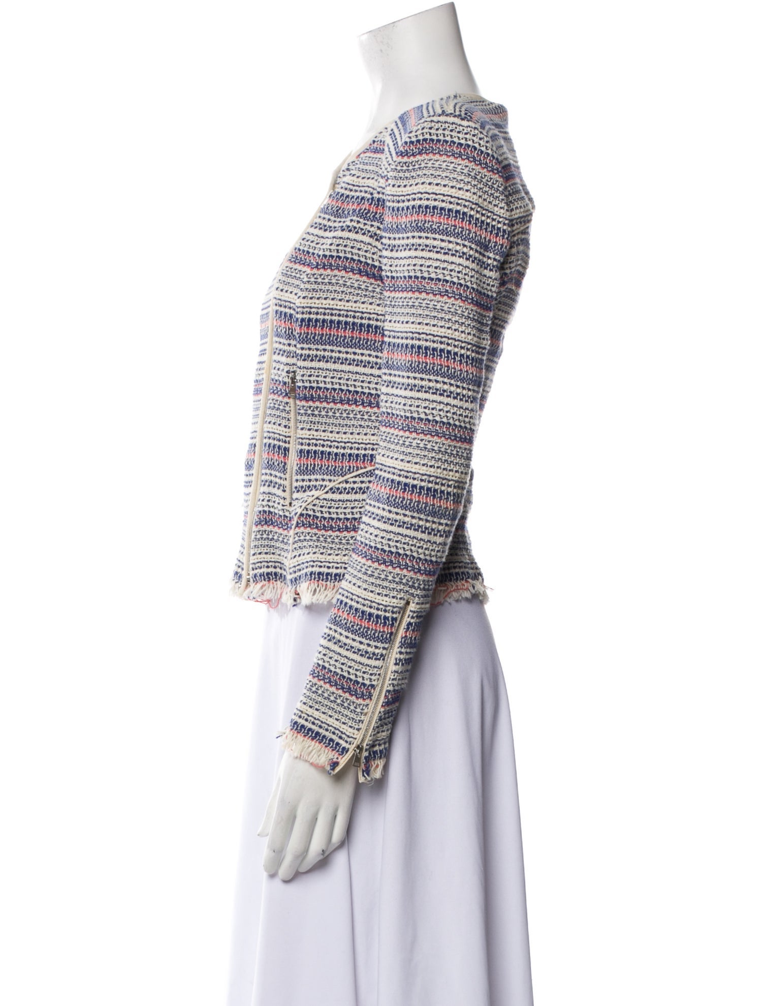 BA&SH Tweed Pattern Jacket