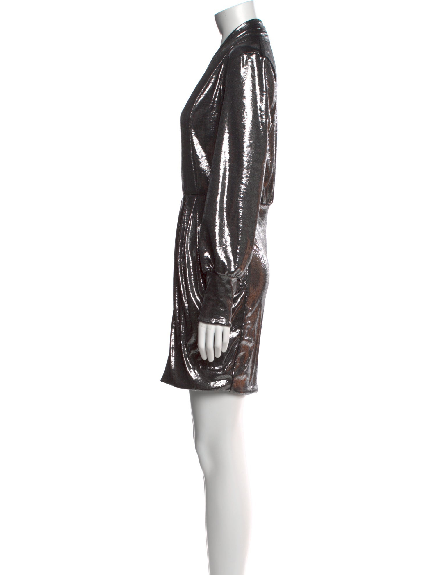 BA&SH V-Neck Mini Dress