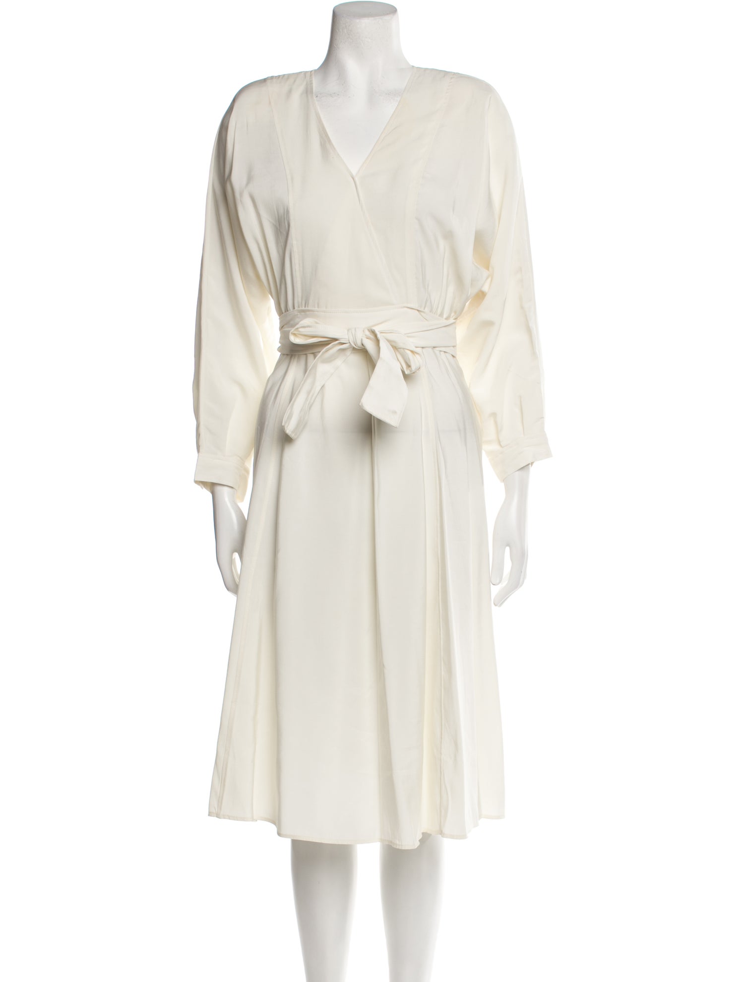 BA&SH V-Neck Midi Length Dress