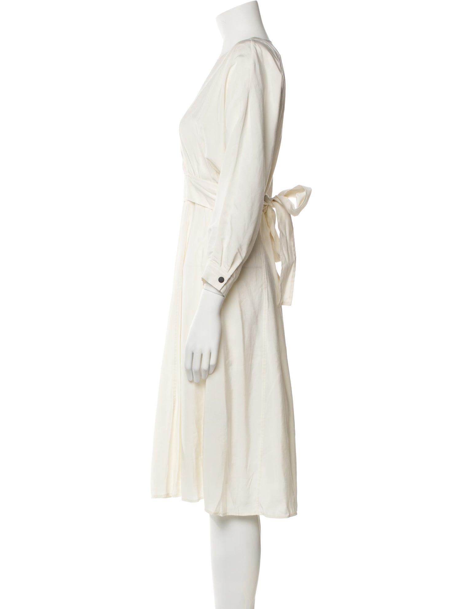 BA&SH V-Neck Midi Length Dress