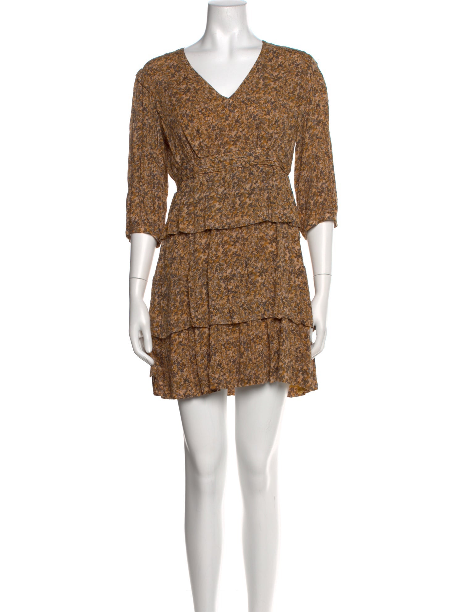 BA&SH Printed Mini Dress w/ Tags