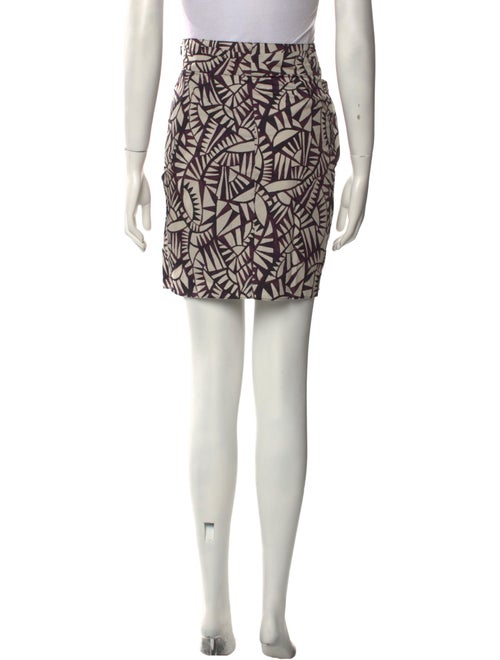 BA&SH Printed Mini Skirt