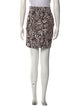 BA&SH Printed Mini Skirt