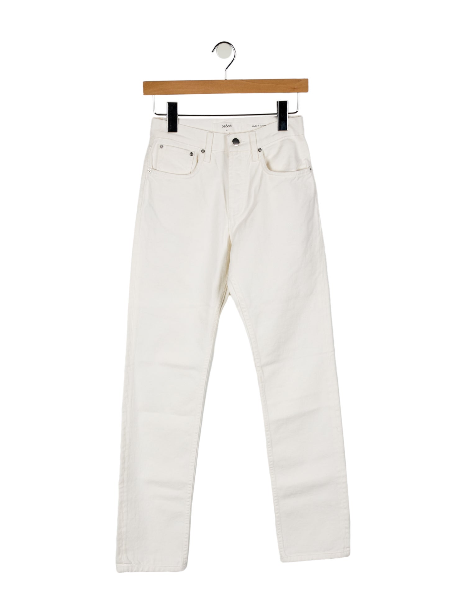 BA&SH Mid-Rise Straight Leg Jeans w/ Tags