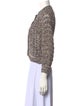 BA&SH Tweed Pattern Crew Neck Sweater