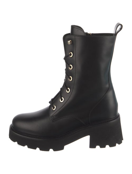 BA&SH Leather Combat Boots