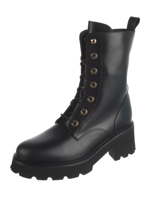 BA&SH Leather Combat Boots
