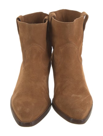 BA&SH Suede Western Boots