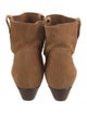 BA&SH Suede Western Boots
