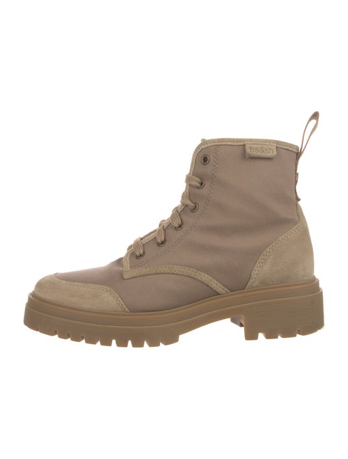 BA&SH Canvas Combat Boots
