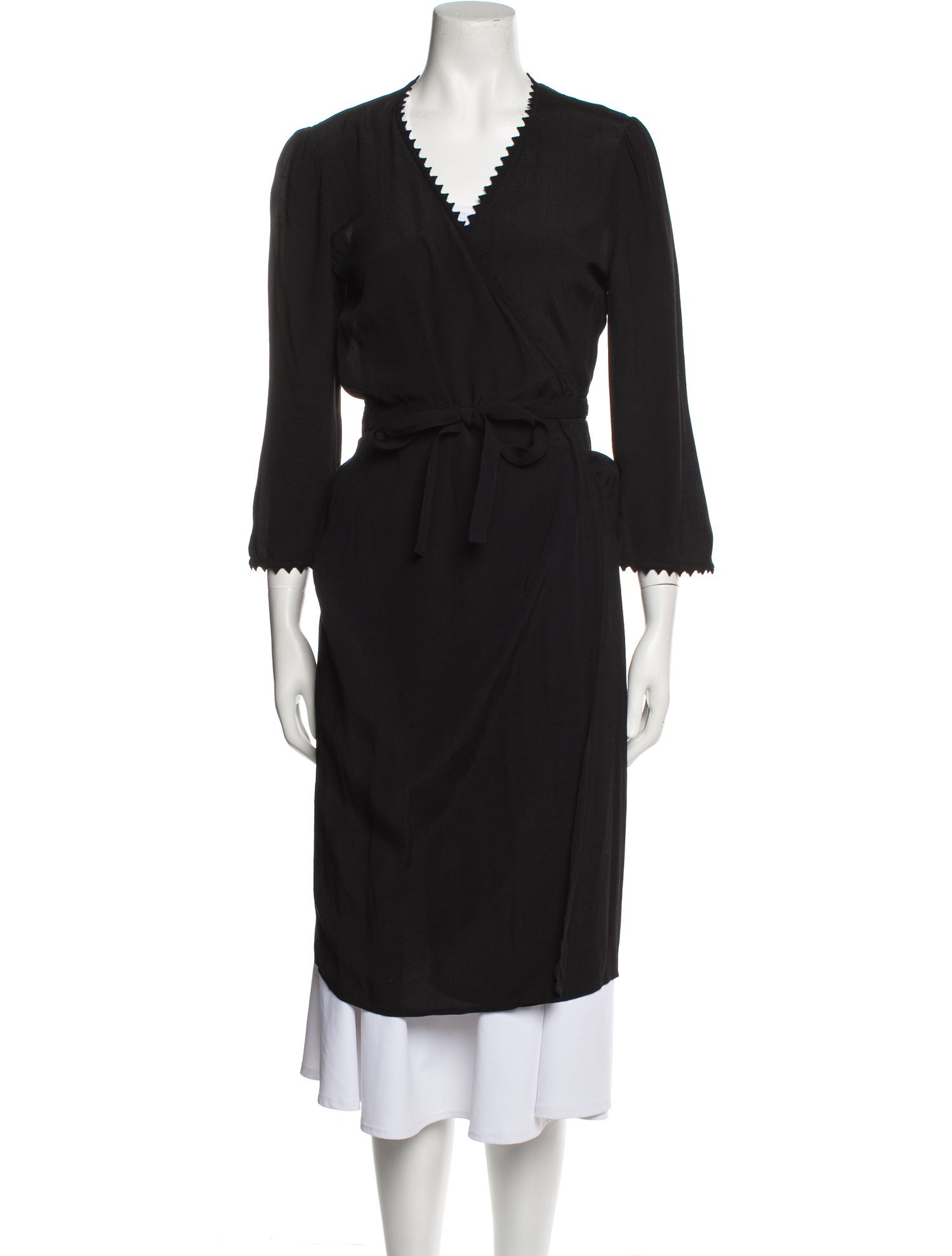 BA&SH Scalloped Accent Robe