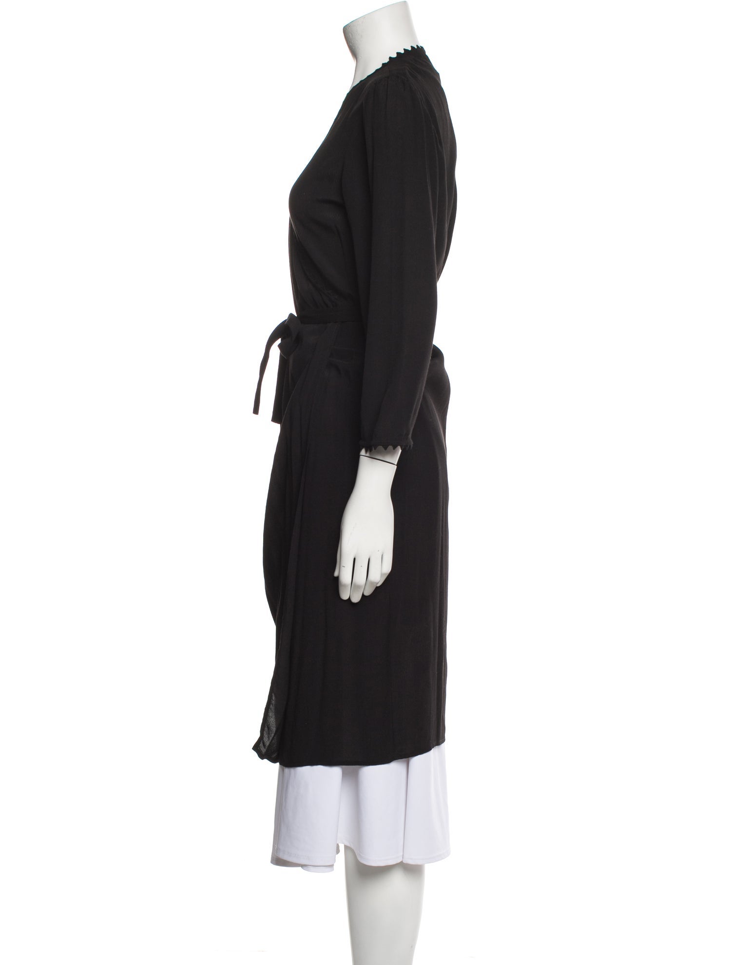 BA&SH Scalloped Accent Robe