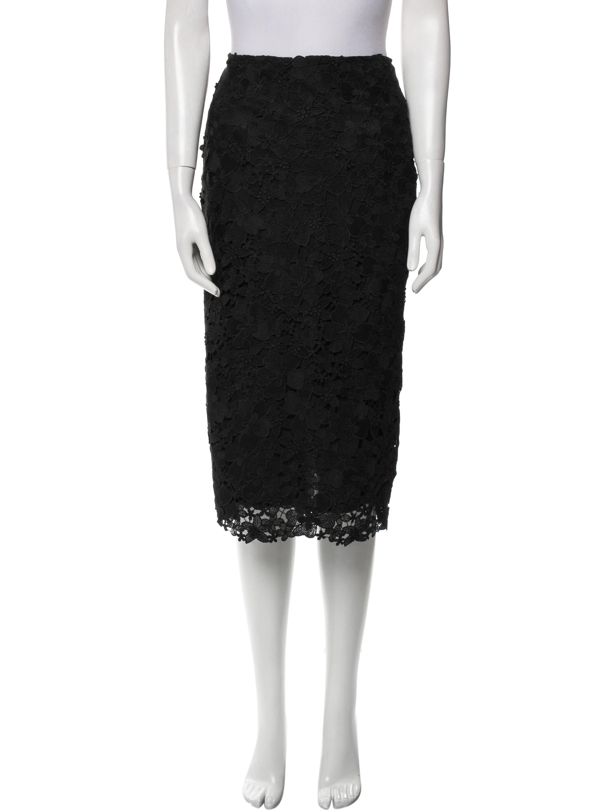 BA&SH Lace Pattern Knee-Length Skirt w/ Tags