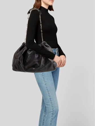 BA&SH Leather Evening Bag