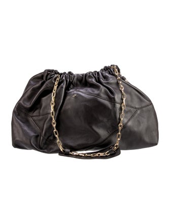 BA&SH Leather Evening Bag