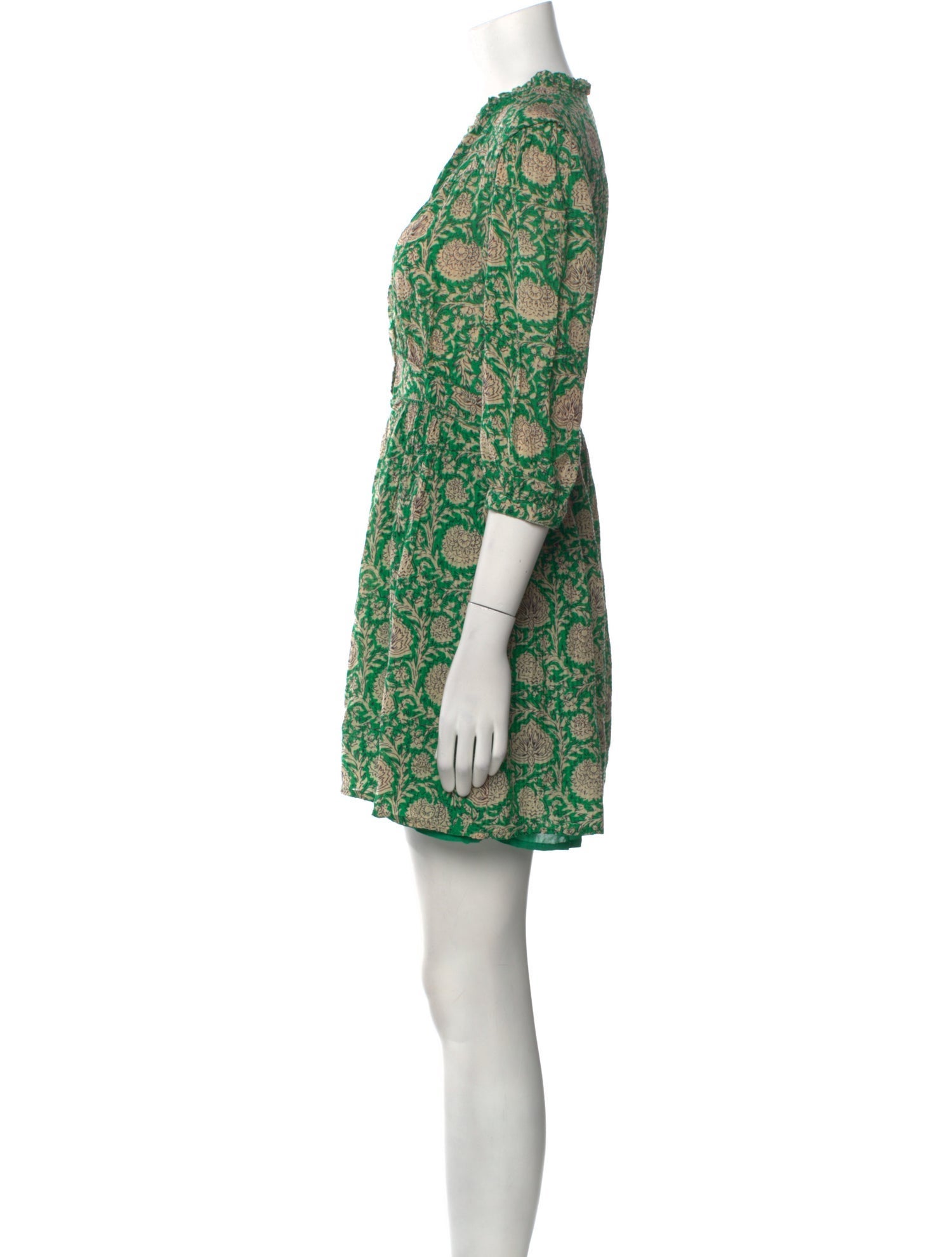 BA&SH Floral Print Mini Dress