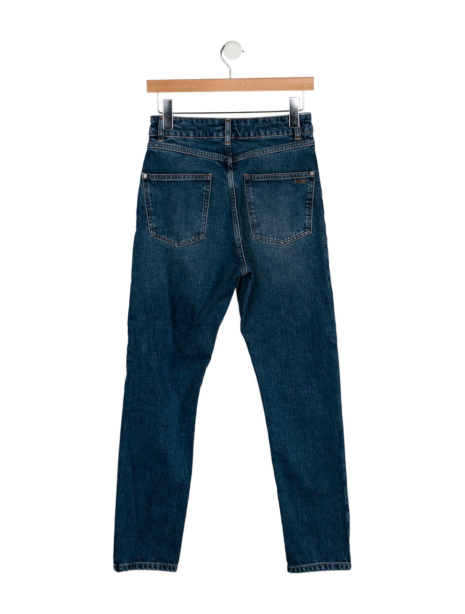 BA&SH High-Rise Skinny Leg Jeans