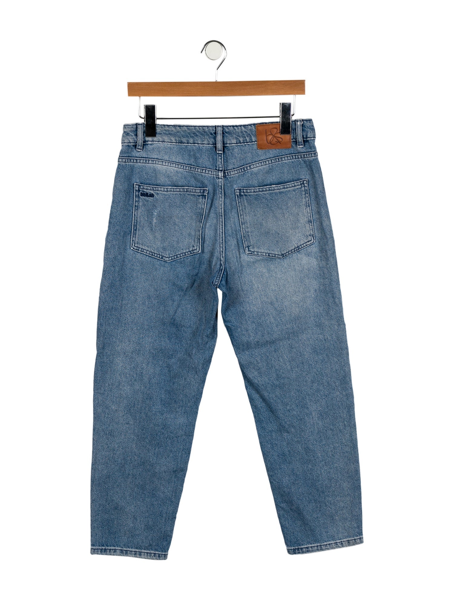 BA&SH Mid-Rise Straight Leg Jeans