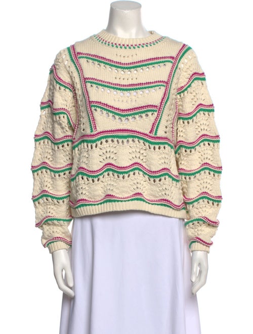 BA&SH Striped Crew Neck Sweater
