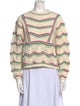 BA&SH Striped Crew Neck Sweater