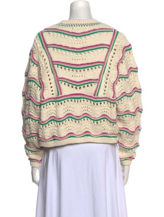 BA&SH Striped Crew Neck Sweater