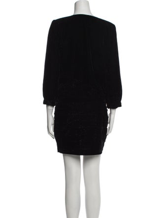 BA&SH V-Neck Mini Dress