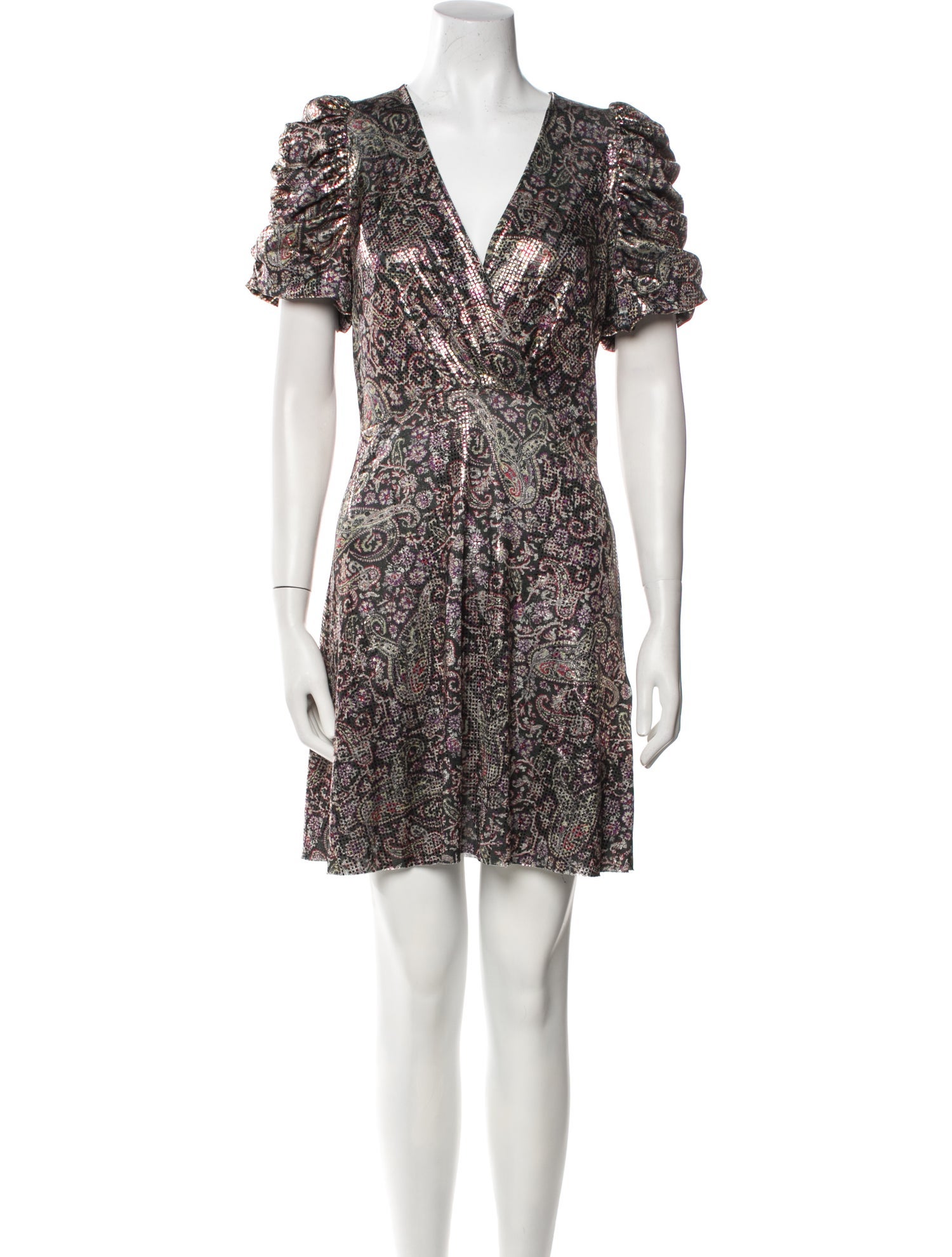 BA&SH Floral Print Mini Dress w/ Tags