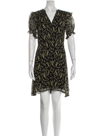 BA&SH Printed Mini Dress