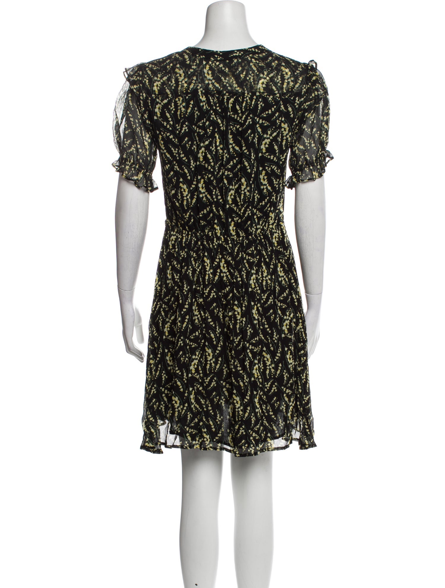 BA&SH Printed Mini Dress