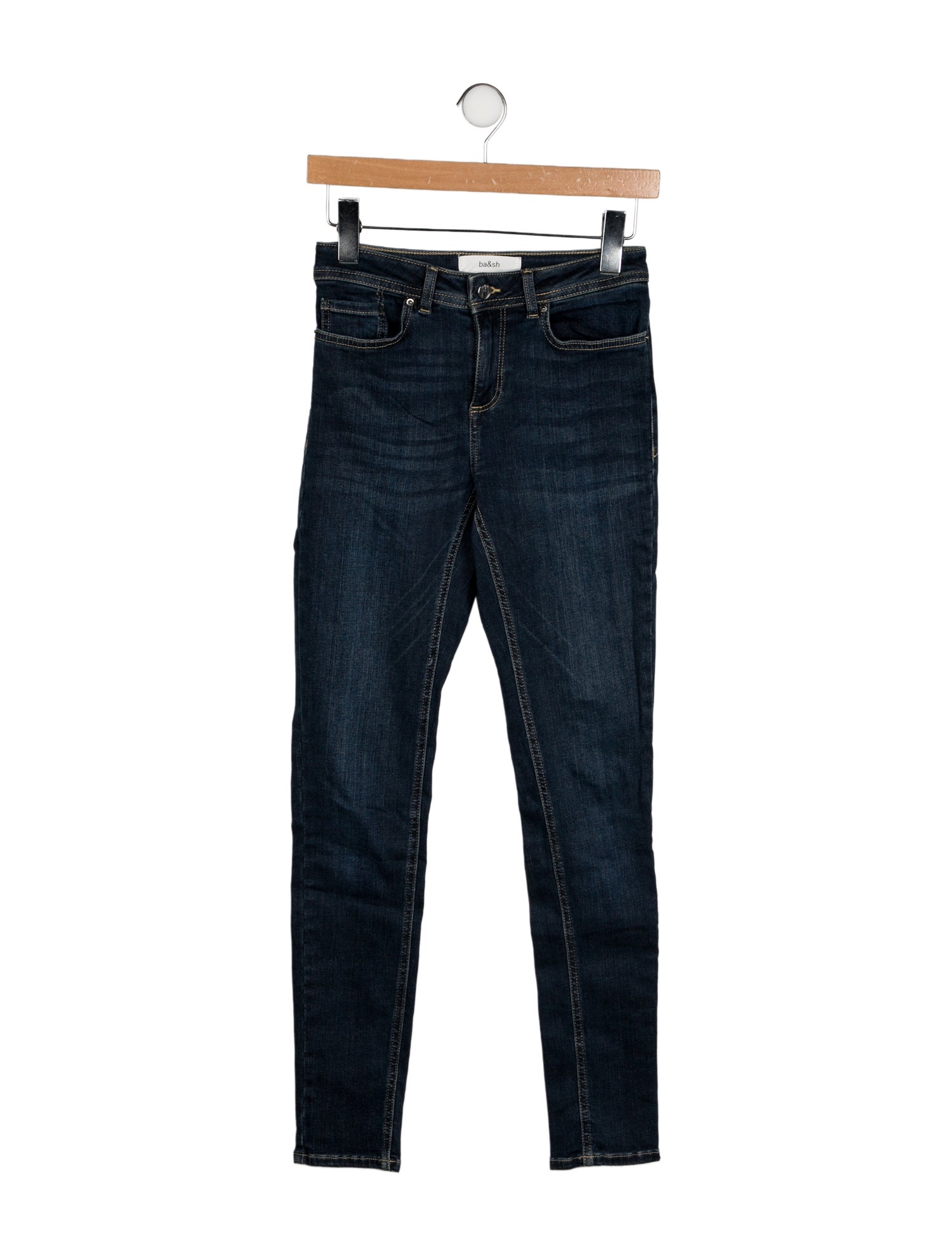 BA&SH Mid-Rise Skinny Leg Jeans