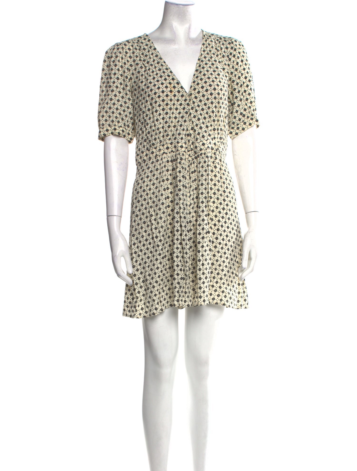 BA&SH Polka Dot Print Mini Dress