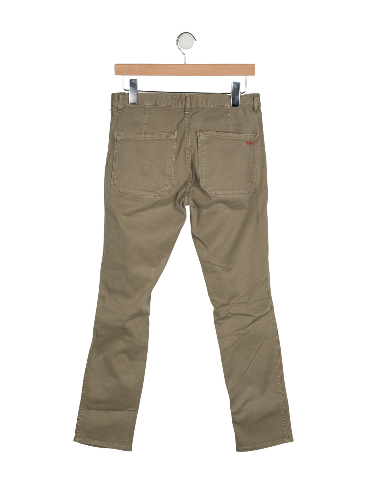 BA&SH High-Rise Straight Leg Jeans