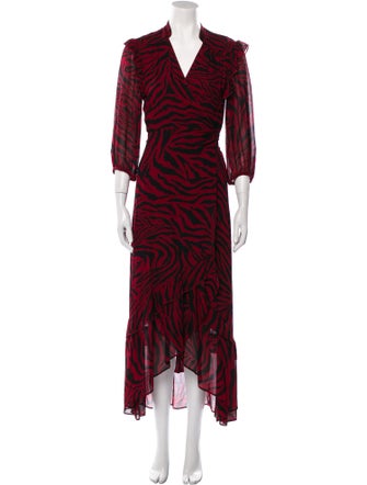 BA&SH Ruffle Embellishment Robe