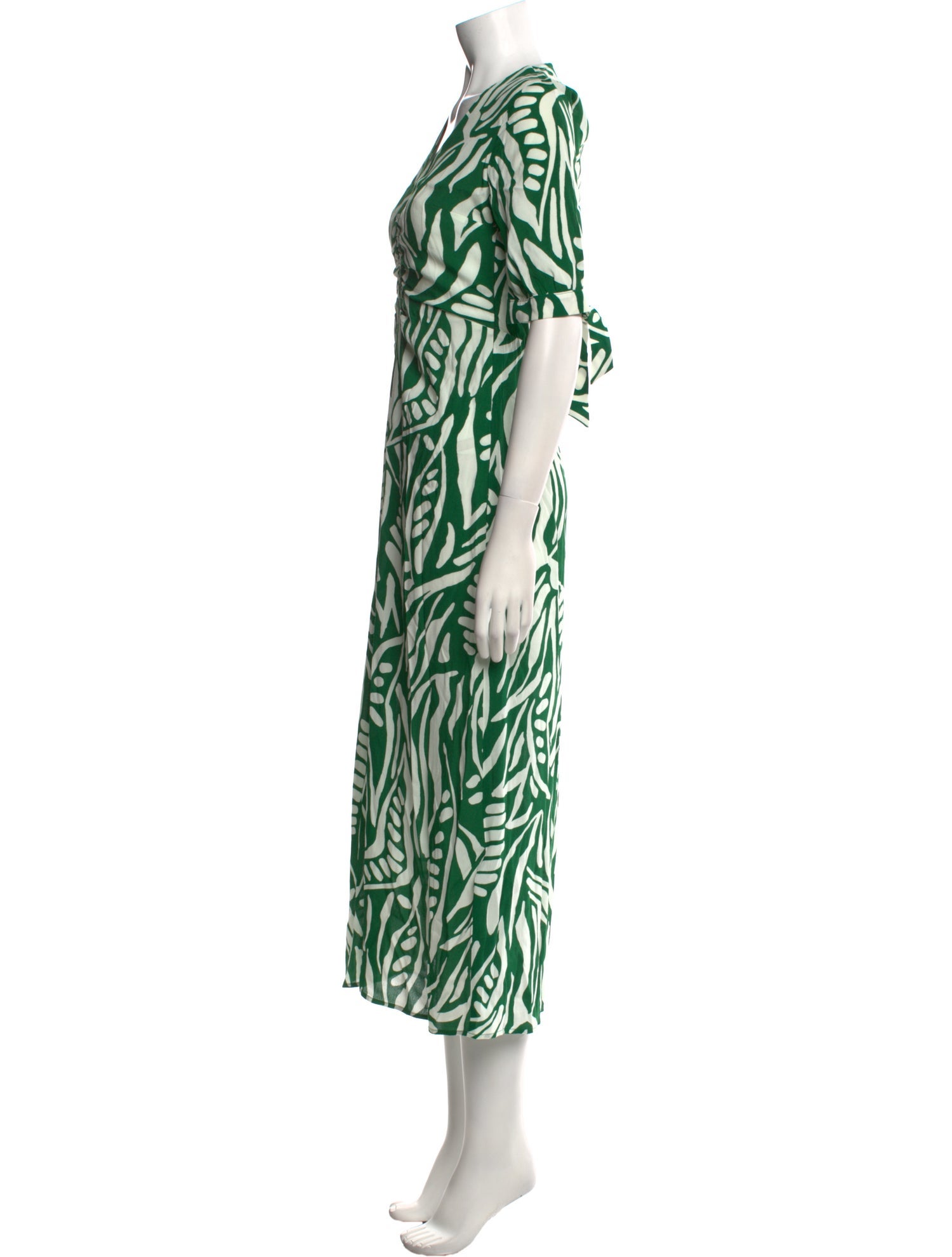 BA&SH Printed Long Dress