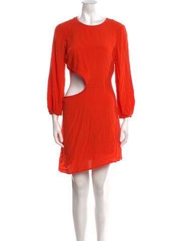 Ba&Sh Dresses Crew Neck Knee-Length Dress M