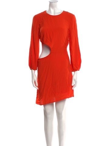 Ba&Sh Dresses Crew Neck Knee-Length Dress M