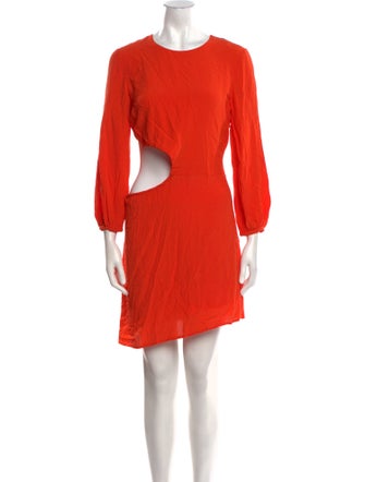 BA&SH Crew Neck Knee-Length Dress