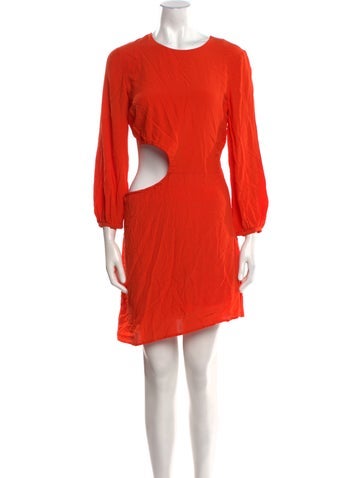 Ba&Sh Dresses Crew Neck Knee-Length Dress L